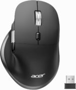 acer Dual Mode Wireless Mouse, Bluetooth Mouse with Side Wheel (BT5.2 + 2.4G), 4800 DPI Rechargeable Wireless Mouse with 6 DPI Levels, Ideal for Office with 8 Buttons, Suitable for Right-Handed - Imagen 2