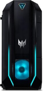 acer Predator Orion 3000 PO3-630 Gaming Desktop Computer (Intel Core i5-11400F, 2.60GHz, 16GB RAM, 1TB SSD, NVIDIA GeForce RTX 3070-8GB, No Operating System) Black - Image 2