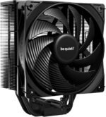 be quiet! Pure Rock 3 Black Air Cooler, Very High Cooling Capacity, 4 High Performance Heat Pipes, HDT Technology, Pure Wings 3 120mm PWM, Stylish Design in Black - Imagen 2