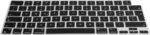 kwmobile Protector Compatible with Apple Macbook Air 13 M4 2025 A3240 – Spanish Keyboard Cover Type QWERTY Black - Imagen 2