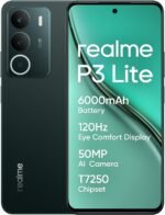 realme P3 Lite, Smartphone, Green, 8+256GB, 120Hz Display with Visual Comfort, 6000 mAh Battery, T7250 Chipset, 50MP AI Camera, 15W Charging, Daily Water Resistance (without Adapter) - Image 2