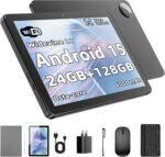 15.10 Inch Android Tablet: 24GB RAM + 128GB ROM (up to 1TB), Octa-Core Processor, 1280x800 HD IPS Display, 5MP + 8MP Cameras, 6000mAh Battery, Keyboard, Mouse, Widevine - Image 2