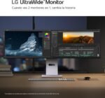 LG 49U950A-W - UltraWide Curved Monitor, 49", Nano IPS, (5120x1440), 32:9, 144Hz, HDR400, AMD FreeSync Premium Pro/Ideal Multitasking, USB-C (PD 90W), Tilt/Height Adjustable, White - Image 16