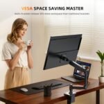 UPERFECT Portable Monitor 4K 23.8" QLED | 400 Nits 24" Large Monitor | 3840 x 2160 UHD 100% DCI-P3 | 1MS FreeSync | VESA and Support | Second Screen for Computer, PC and Video Game Consoles - Image 7