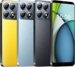 Cheap Phone, 5.0 Inches, 16GB ROM (Scalable 128GB), Android 9.0, Dual Card Dual Camera, WiFi, Bluetooth, Face Unlock Smart Phone (X6Pro-Yellow) - Imagen 3