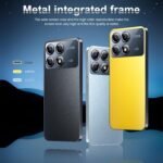 Cheap Phone, 5.0 Inches, 16GB ROM (Scalable 128GB), Android 9.0, Dual Card Dual Camera, WiFi, Bluetooth, Face Unlock Smart Phone (X6Pro-Yellow) - Imagen 6