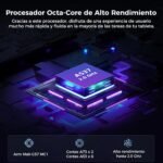 2026 Latest Tablet 11 Inch Android 15,Gemini Ai, Octa-Core 2.0GHz, 18GB RAM + 128GB ROM + 1TB TF, Widevine L1, WiFi6,BT5.2,7000mAh,OTG/GMS/Face Unlock/Wireless Projector - Image 7