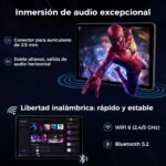 2026 Latest Tablet 11 Inch Android 15,Gemini Ai, Octa-Core 2.0GHz, 18GB RAM + 128GB ROM + 1TB TF, Widevine L1, WiFi6,BT5.2,7000mAh,OTG/GMS/Face Unlock/Wireless Projector - Image 9