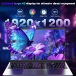 Laptop PC Gaming 15.6 Inch 16GB RAM 1TB SSD Laptop Processor i3-1025G1 Up to 3.4 GHz, Backlit Keyboard, Metal Case and Fingerprint Unlock - Imagen 3