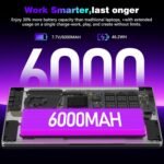 Laptop PC Gaming 15.6 Inch 16GB RAM 1TB SSD Laptop Processor i3-1025G1 Up to 3.4 GHz, Backlit Keyboard, Metal Case and Fingerprint Unlock - Imagen 6