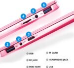 Laptop 15.6" with N95, 16GB RAM 512GB SSD, FHD IPS Display, Backlit Keyboard, Quick Start, Lightweight Laptop PC for Students, Home Office and Daily Tasks, US Keyboard+Pellicola ES - Imagen 5