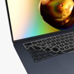 kwmobile Protector Compatible with Apple Macbook Air 15 M4 2025 A3241 – Spanish Keyboard Cover Type QWERTY Black - Imagen 5