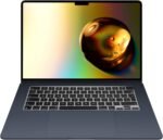 kwmobile Protector Compatible with Apple Macbook Air 15 M4 2025 A3241 – Spanish Keyboard Cover Type QWERTY Black - Imagen 6