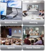 BHHB DisplayPort to HDMI with Latch, One-Way Transmission Suitable for High Definition TVs, Computers, Monitors, Desktops, Laptops, Projectors and More - Image 8