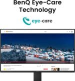 BenQ GW2491E Gaming Monitor 24 Inch, 100Hz, IPS, FHD 1080p, Eye-Care, HDMI, DisplayPort, Ultra-Thin Bezel, TUV Certified, Flicker-Free, Low Blue Light Plus, Eye-CareU (2025 New) - Image 7