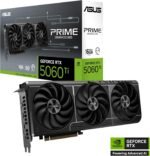 ASUS Prime GeForce RTX 5060 Ti 16GB GDDR7 OC Edition SFF Ready Graphics Card PCIe 5.0, 16GB GDDR7, HDMI/DP 2.1, 2.5 Slots, Axial-Tech Fans, Dual BIOS - Imagen 3