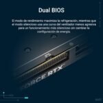 ASUS Prime GeForce RTX 5060 Ti 16GB GDDR7 OC Edition SFF Ready Graphics Card PCIe 5.0, 16GB GDDR7, HDMI/DP 2.1, 2.5 Slots, Axial-Tech Fans, Dual BIOS - Imagen 7