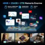 T60 Tablet 12 Inch with Keyboard – Android 16, 48GB+256GB, 10000mAh, 16MP+8MP, 1600 x 2400 QHD+, Widevine L1, Gemini AI, Face ID, GPS, Tablet with Sim Card (4 Years Warranty) - Image 6