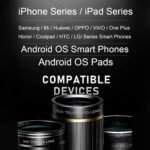 Upgraded 4 in 1 COSULAN Phone Camera Lens Kit, Comes with 22X Telephoto Lens, 205° Fisheye Lens, 4K 0.67X Wide Angle Lens, 25X Macro Lens, Clip and Mini Tripod for iPhone - Imagen 8