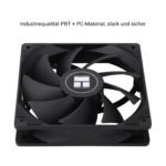 Thermalright TL-C12C X5 CPU Fan, Black 1550RPM PC 120mm Computer Case Cooler, PWM Control Fan for Liquid Cooler and CPU Cooling - Imagen 6