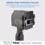 Handheld Portable Inkjet Printer With 4.3 Inch LED Touch Screen - High Definition Codes - Image 9