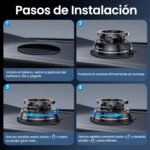 GizmoVine Magnetic Car Phone Mount, Vacuum Suction, 360° Adjustable Dashboard/Windshield/Air Vent Mount, 78LBS Suction, Compatible with MagSafe for iPhone 12-16 - Image 11