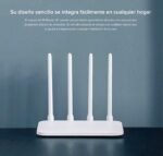 Xiaomi 4C Router | Fiber Optic 300 Mbps | 64 MB Memory | Wireless Dual Band | WiFi with 4 Omnidirectional Antennas | White - Imagen 3