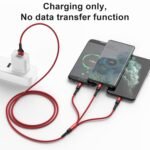 RAVIAD 3 in 1 Multi Charging Cable, Nylon Multi USB Charger Cable Multiple Micro USB Type C Compatible with Samsung Galaxy S10/S9/S8/S7/S6, Huawei P30/P20/P10, Redmi Note 7/Mi A3/A2/A1 - Imagen 4