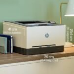 HP Color LaserJet Pro 3202dn, A4 Single-Function Laser Printer, Auto Duplex Printing, 25 ppm, USB 2.0, 1.2 GHz Processor, Ethernet, 256MB Memory, Compatible with HP Smart, White and Blue - Image 6
