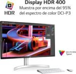 LG 27UP85NP-W.BEU - 4K UHD Monitor 27 inches, IPS LED Panel: 3840x2160, HDMIx2, DPx1, USB-Cx1, USB-Ax2, 5ms, 240Hz, Universal Connectivity, Adjustable Tilt, White - Image 3