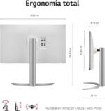 LG 27UP85NP-W.BEU - 4K UHD Monitor 27 inches, IPS LED Panel: 3840x2160, HDMIx2, DPx1, USB-Cx1, USB-Ax2, 5ms, 240Hz, Universal Connectivity, Adjustable Tilt, White - Image 5