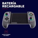 Trust GXT 735G Mylox Bluetooth Mobile Controller, Iphone/Android/PS5/Xbox, 12h Gaming, Dual Vibration, RGB LED Lighting, Wireless Gamepad for Mobile, Gaming Accessories, Grey - Imagen 8