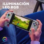 Trust GXT 735G Mylox Bluetooth Mobile Controller, Iphone/Android/PS5/Xbox, 12h Gaming, Dual Vibration, RGB LED Lighting, Wireless Gamepad for Mobile, Gaming Accessories, Grey - Imagen 9