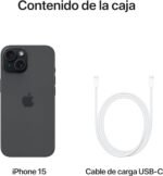 Apple iPhone 15 (128 GB) - Negro - Image 5