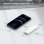 Tenda Wi-Fi 6 AX1800 USB Dual Band MU-MIMO Adapter 1800Mbps for PC/Laptop - Only Compatible with Windows 11 and 10, U18 White, U18 AX1800 - Imagen 4