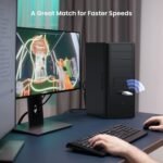 Tenda Wi-Fi 6 AX1800 USB Dual Band MU-MIMO Adapter 1800Mbps for PC/Laptop - Only Compatible with Windows 11 and 10, U18 White, U18 AX1800 - Imagen 9