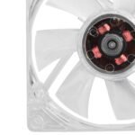 Ventilador de Refrigeración LED para PC, Luz LED de 80 Mm, 12 V, 4 Pines, Ventilador de Refrigeración Silencioso para Carcasa de PC, Ventiladores Internos de CPU Silenciosos para (BLUE) - Image 8