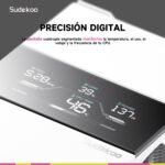 SK700V White CPU Heatsink AM5: CPU Cooler with Digital Display Exclusive for AM5 – CPU Fan 120 mm with 7 HeatPipes and Total RAM Freedom, 5 Years Warranty, White - Imagen 4