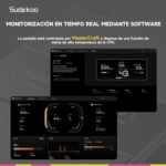 SK700V White CPU Heatsink AM5: CPU Cooler with Digital Display Exclusive for AM5 – CPU Fan 120 mm with 7 HeatPipes and Total RAM Freedom, 5 Years Warranty, White - Imagen 6