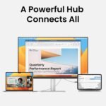 BenQ MA320U 32" 4K Monitor 3840x2160 for MacBook Pro/Air, Dual USB-C 90W, Mac Color Matching, USB Hub, Brightness and Volume Control on Mac, Adjustable Stand, P3 Color Spectrum - Imagen 4