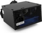 CoolBox PowerLine Black 500 - ATX Power Supply for PC, Max Power 500W, Compatible Intel and AMD, Passive PFC, Mesh Cables - Black - Image 3