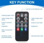 ARGB Hub RGB 5V 3 Pin SATA Controller, 14 Keys for Light Effects, 1 to 3 ARGB Splitters, Support Fans and LED - Image 7