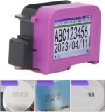 Focket Portable Inkjet Printer, Handheld Portable Printer with Touch Screen, Inkjet Coding Machine for Barcode, Date, Label - Imagen 6