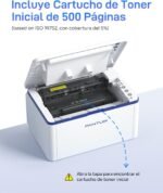 PANTUM BP2309W WiFi Monochrome Laser Printer, Small for Home and Office (A4, 20 ppm, Wi-Fi Direct, Bluetooth, USB, AirPrint, Mopria), with 1 Original Start Toner - Imagen 5