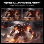 KOORUI G2711P 27" Full HD Gaming Monitor Fast IPS, 200Hz, GTG 1ms, Adaptive Sync, 1920x1080, HDR400, 2xHDMI 2.0, DP 1.4, Tilt, VESA - Image 8