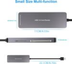 Fast Speed USB 3.0 Multi Card Reader Adapter for Phone Devices for SDTF MS CFXD Card Reader - Imagen 4