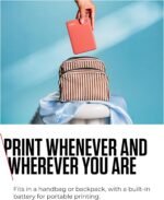 Impresora de fotos portátil Canon SELPHY QX20, para imprimir por conexión Wi-Fi desde tu dispositivo. Sublimación de tinta, 2 tamaños de impresiones con dorso autoadhesivo y carga USB-C - Rojo - Imagen 6