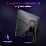 KOORUI G2721P Flat Gaming Monitor 27", Fast IPS, 200Hz, 1ms GTG, QHD (2560x1440, 350 nits, 95% DCI-P3, HDR 400, HDMI, DisplayPort) - Imagen 6