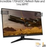 ASUS TUF Gaming VG328QA1A 32" Full HD Monitor (Overclock up to 170Hz (165Hz native), Extreme Low Motion Blur, FreeSync Premium, 1ms (MPRT), Shadow Boost) - Imagen 5