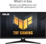 ASUS TUF Gaming VG328QA1A 32" Full HD Monitor (Overclock up to 170Hz (165Hz native), Extreme Low Motion Blur, FreeSync Premium, 1ms (MPRT), Shadow Boost) - Imagen 9